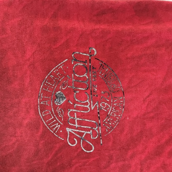 Affliction Reversible Red Top - Picture 4 of 6